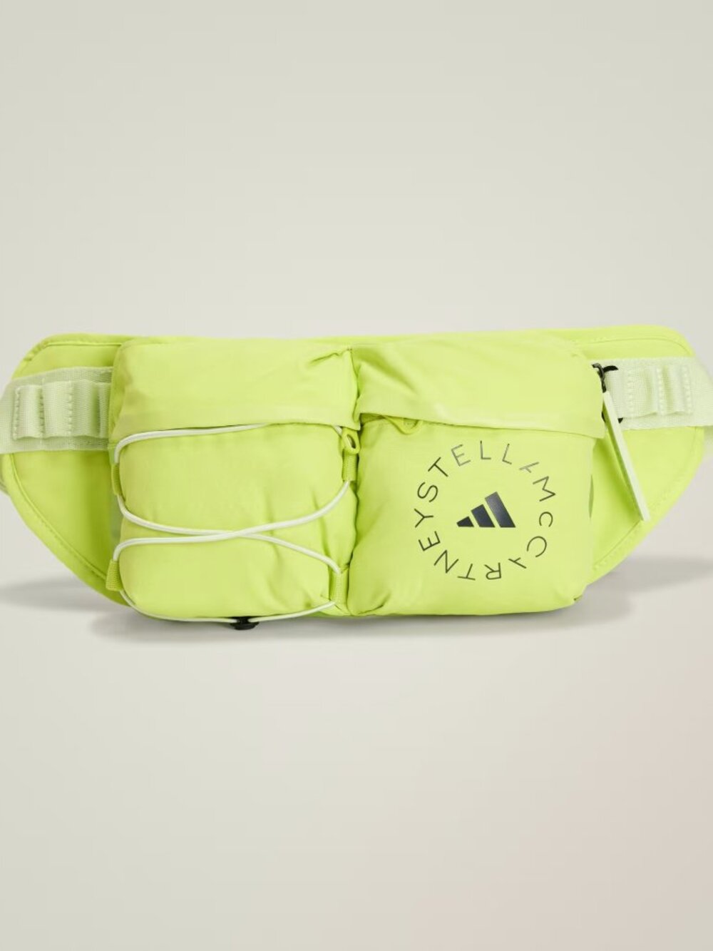 NWT Adidas By Stella McCartney Bum Bag Bahia Glow/Utility Black JN7138 - Picture 2 of 5